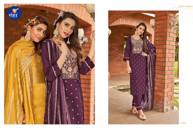 Vitara Riyasat Festive Wear Wholesale Readymade Suit Catalog
